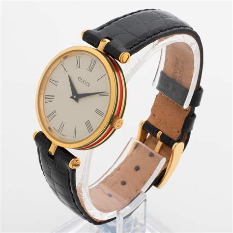 gucci 2000m leather strap|gucci interchangeable watch straps.